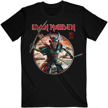 T-Shirt Iron Maiden Senjutsu Eddie Warrior Circle Black 2XL T-Shirt - 1