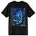 Shirt Iron Maiden Fear of the Dark Blue Tone Eddie Vertical Logo Black M Shirt