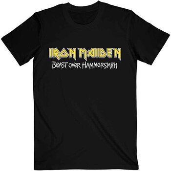T-särk Iron Maiden Beast Over Hammersmith Eddie & Devil (Back Print) Black S T-särk - 1