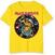 T-shirt Iron Maiden World Piece Tour Circle Yellow XL T-shirt
