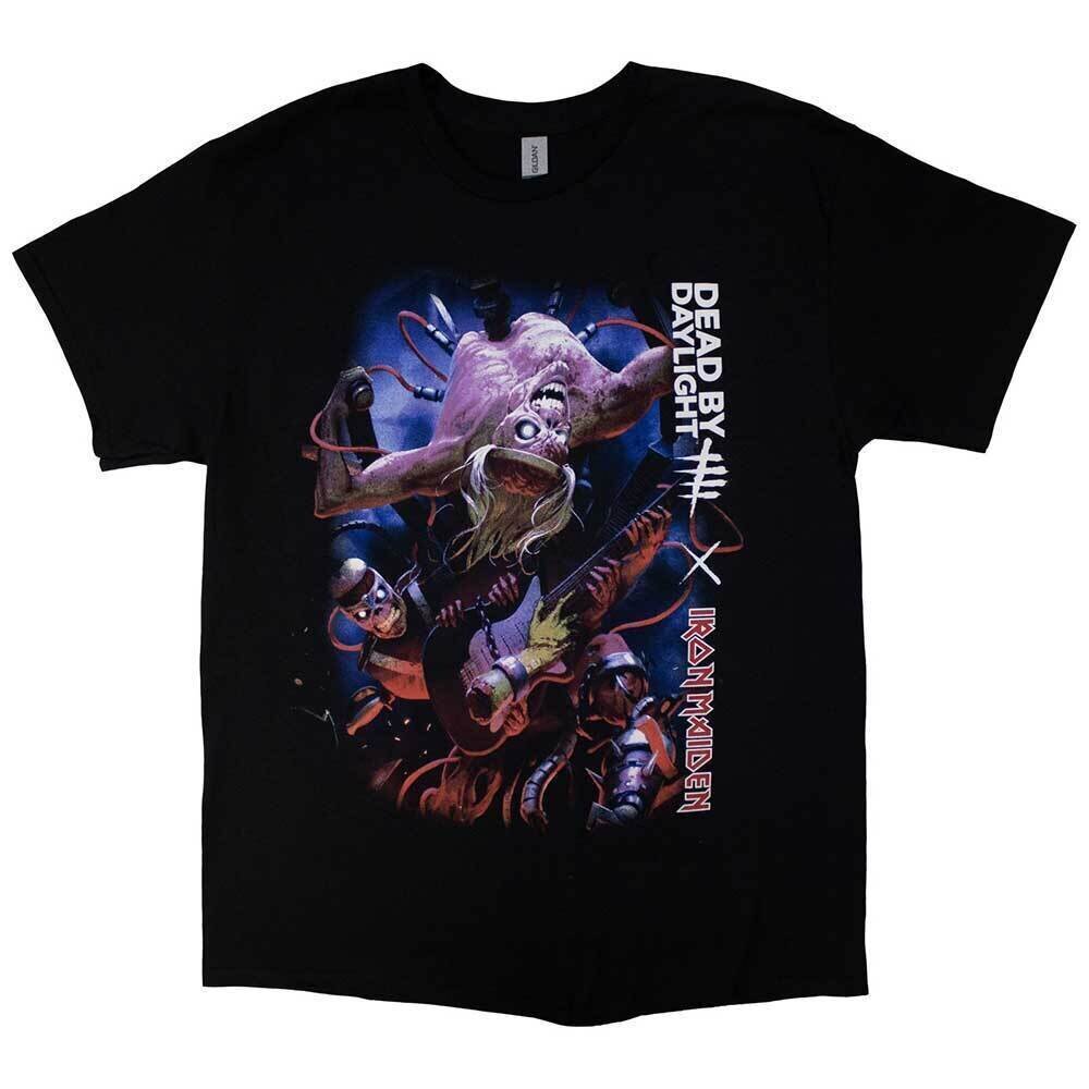 T-särk Iron Maiden Dead By Daylight Monster Eddie (Back Print) Black M T-särk