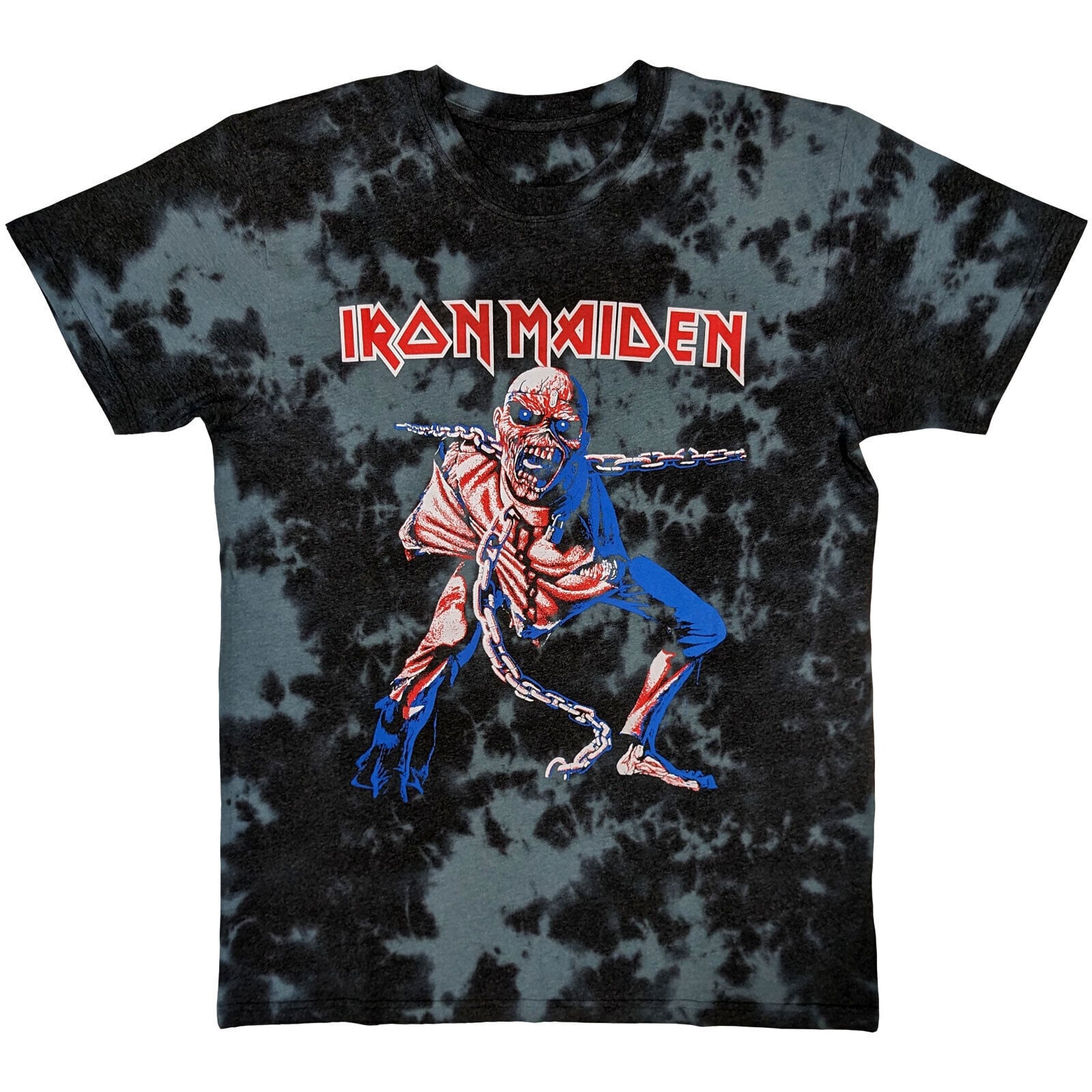 T-Shirt Iron Maiden Eddie Piece Of Mind (Wash Collection) Black M T-Shirt