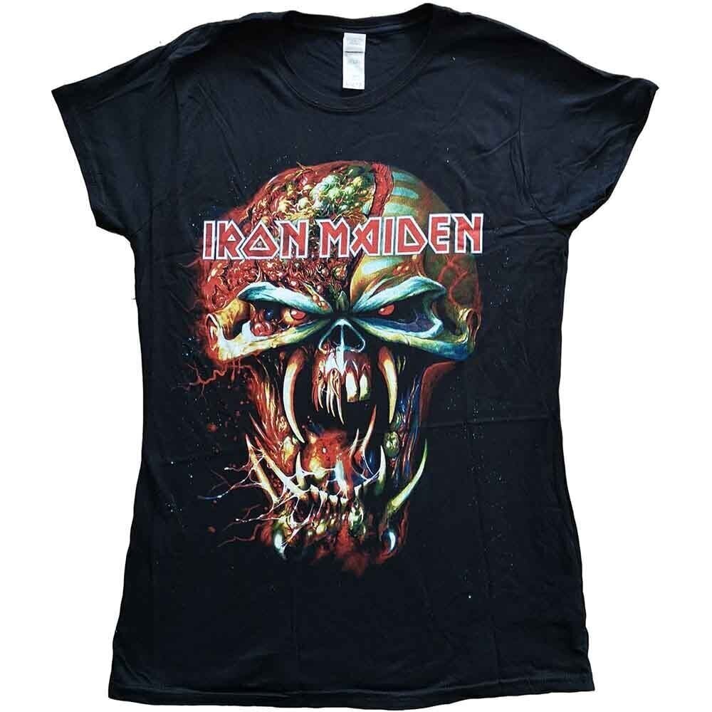 T-shirt Iron Maiden Final Frontier (Skinny Fit) Black 2XL Feminino T-shirt