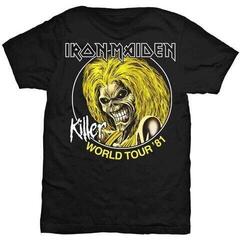 T-shirt Iron Maiden Killer World Tour 81 Black S T-shirt