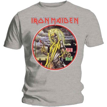 T-shirt Iron Maiden Killers Circle Heather Grey S T-shirt - 1