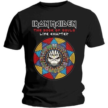 T-Shirt Iron Maiden Book of Souls Live Chapter Black XL T-Shirt - 1