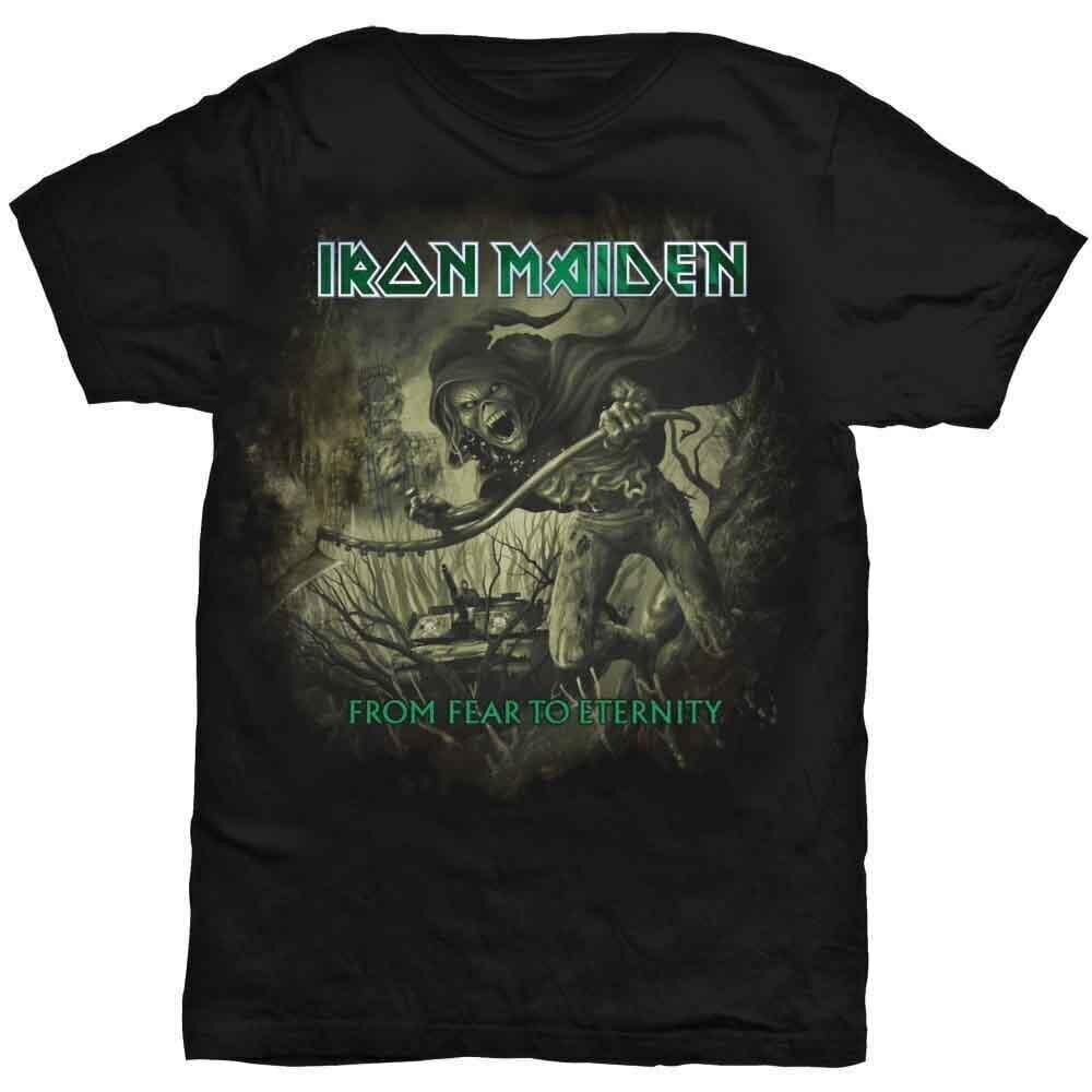 T-shirt Iron Maiden From Fear To Eternity Distressed Black XL T-shirt