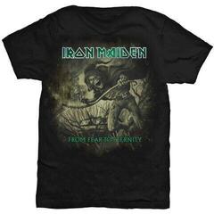 Skjorte Iron Maiden From Fear To Eternity Distressed Black 2XL Skjorte