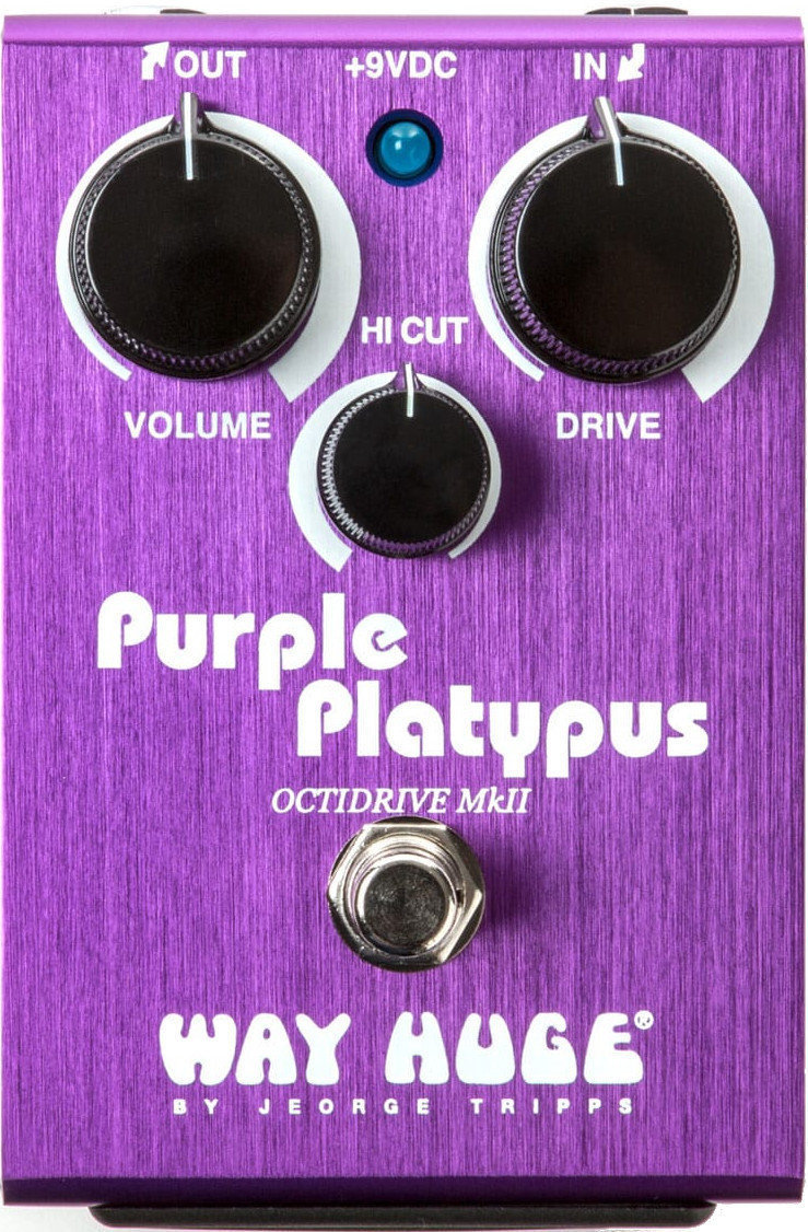 Efecto de guitarra Dunlop Way Huge Purple Platypus Octidrive MKII