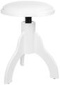 Pianonova SG803 Rund klaverskammel White (Beskadiget)