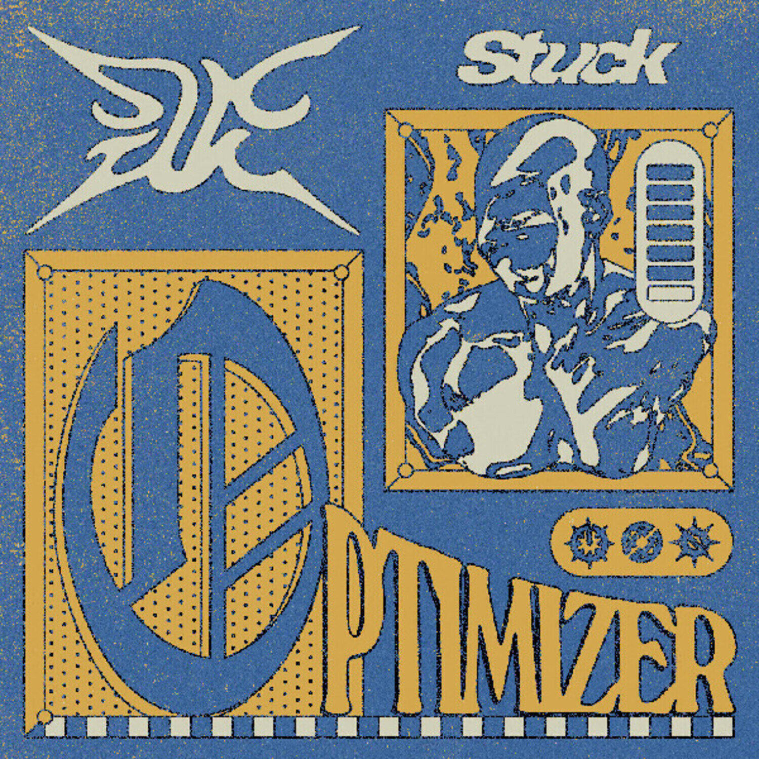 Vinyl Record Stuck - Optimizer (Blue Coloured) (LP)