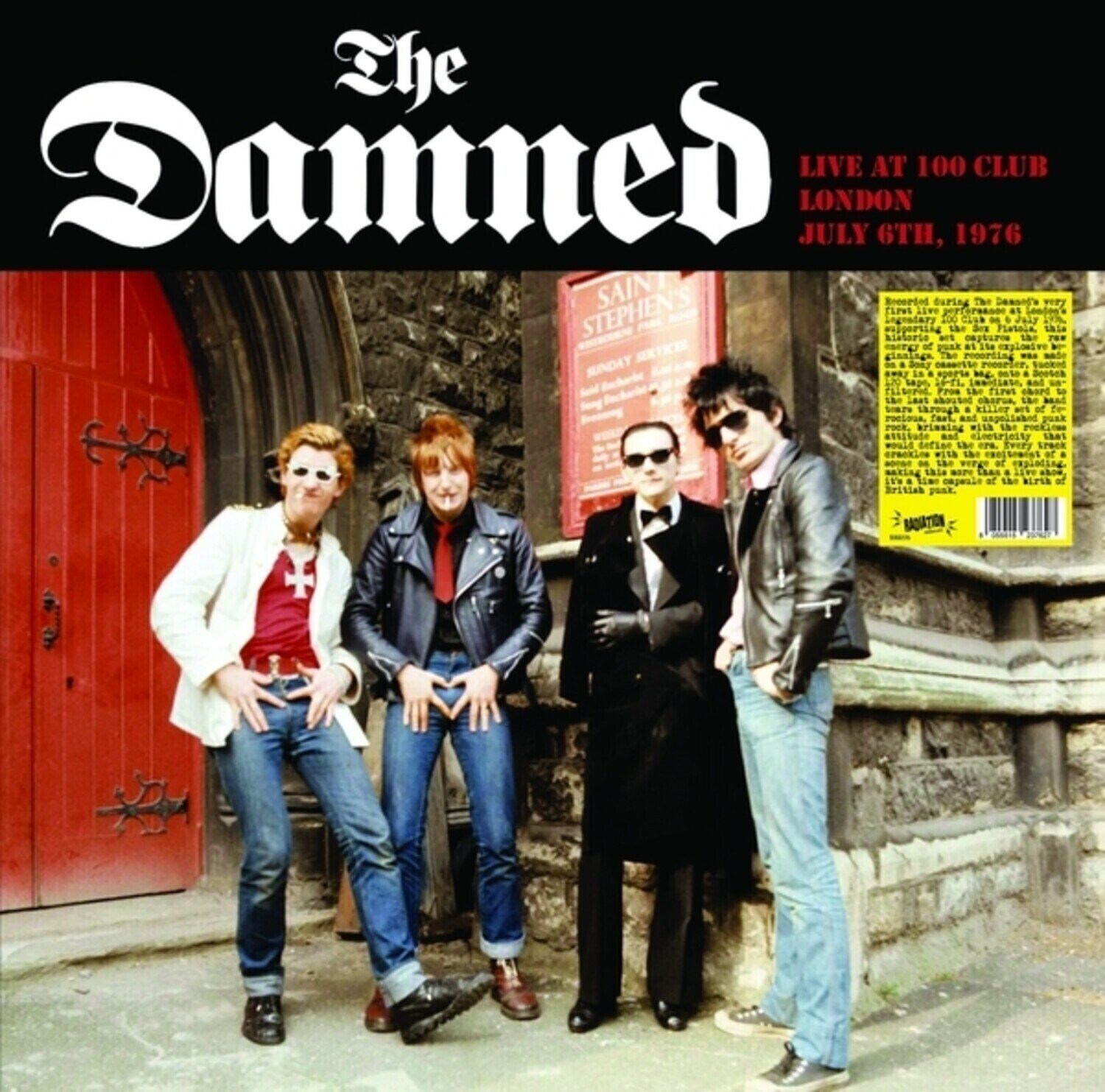 Disque vinyle The Damned - Live At The 100 Club (LP)