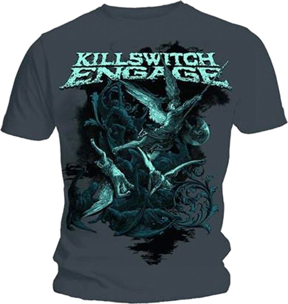 T-shirt Killswitch Engage Engage Battle Charcoal Grey XL T-shirt