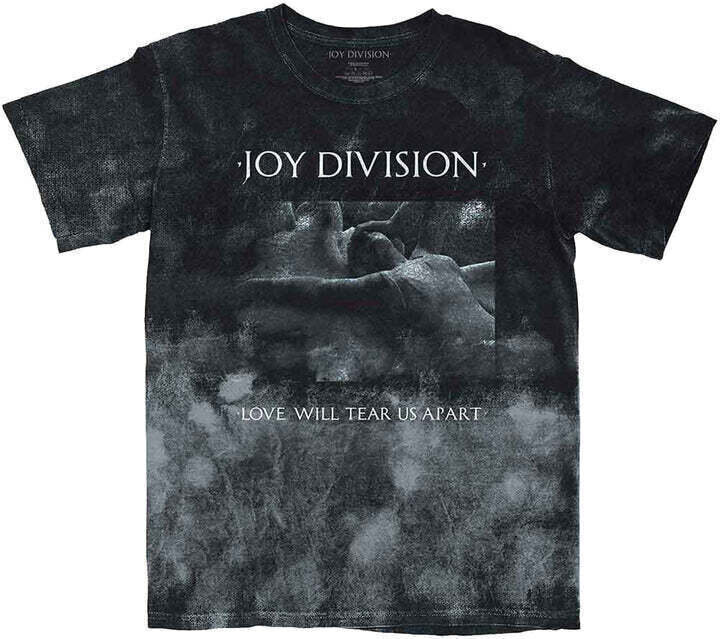T-särk Joy Division Tear Us Apart Text (Wash Collection) Black S T-särk