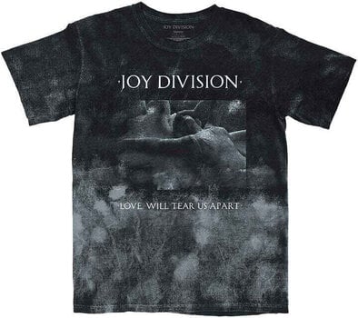 T-Shirt Joy Division Tear Us Apart Text (Wash Collection) Black M T-Shirt - 1