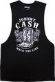 Johnny Cash Walk The Line Boots Black L T-Shirt