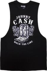 T-Shirt Johnny Cash Walk The Line Boots