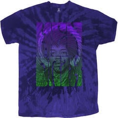 T-shirt Jimi Hendrix Swirly Text (Wash Collection) Blue XL T-shirt