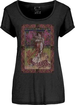 T-Shirt Janis Joplin Avalon Ballroom '67 (Soft Hand Inks) Black 2XL Ladies T-Shirt - 1