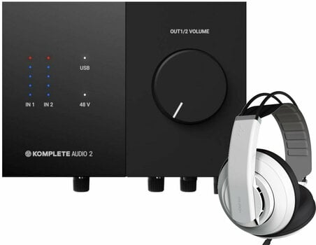 USB audio převodník - zvuková karta Native Instruments Komplete Audio 2 SET - 1