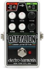 Bassguitar Effects Pedal Electro Harmonix Nano Battalion Bass Preamp & Overdrive Bassguitar Effects Pedal
