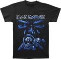 Iron Maiden Final Frontier Blue Album Spaceman Black L T-Shirt