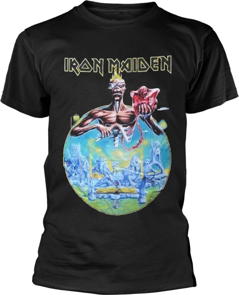 Tričko Iron Maiden England 2014 Tour (Back Print) Black XL Tričko