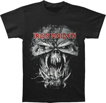 T-Shirt Iron Maiden Final Frontier Eddie Vintage Black M T-Shirt - 1