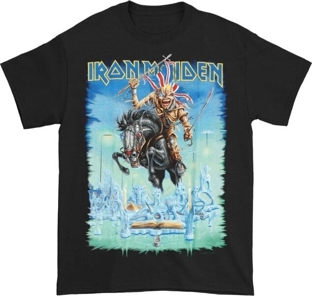 T-Shirt Iron Maiden Tour Trooper (Back Print) Black L T-Shirt