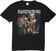 T-Shirt Iron Maiden The Book of Souls European Tour V.1 (Back Print) Black M T-Shirt