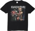 Iron Maiden The Book of Souls European Tour V.1 (Back Print) Black XL Camiseta de manga corta