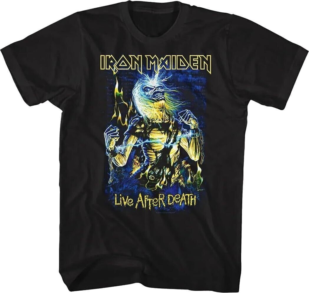 T-Shirt Iron Maiden Live After Death Black 2XL T-Shirt