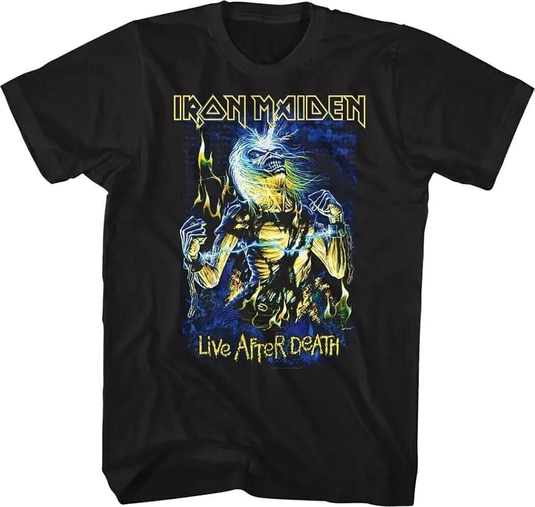 T-Shirt Iron Maiden Live After Death Black XL T-Shirt