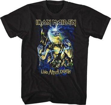T-shirt Iron Maiden Live After Death Black M T-shirt - 1