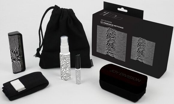 Set di pulizia per dischi LP VinylCareSystem Joy Division - Premium Kit (6 in 1) Set di pulizia per dischi LP 30 ml - 1