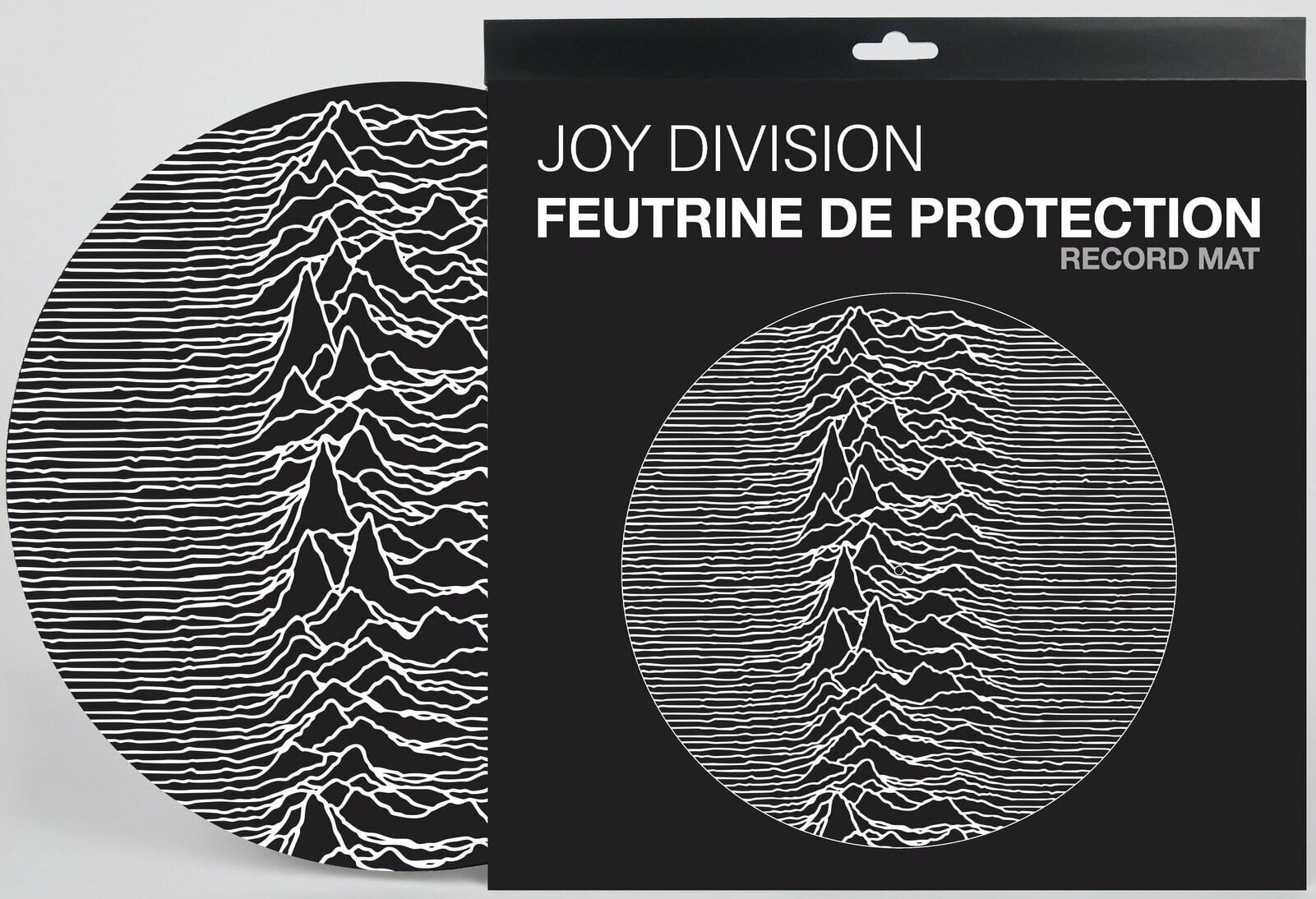 Slipmat VinylCareSystem Joy Division - Black Record Mat Slipmat