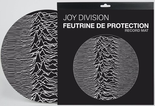 Slipmat VinylCareSystem Joy Division - Black Record Mat Slipmat - 1
