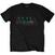 T-shirt Incubus 17 Tour (Back Print) Black 2XL T-shirt