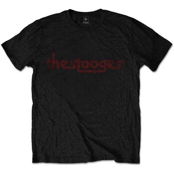 T-shirt Iggy & Stooges Vintage Logo Black XL T-shirt - 1