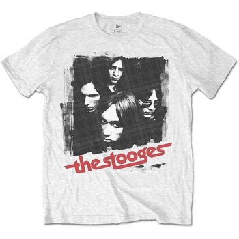 T-shirt Iggy & Stooges Four Faces White XL T-shirt - 1