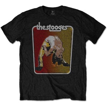 T-shirt Iggy & Stooges Iggy Bent Double Black S T-shirt - 1
