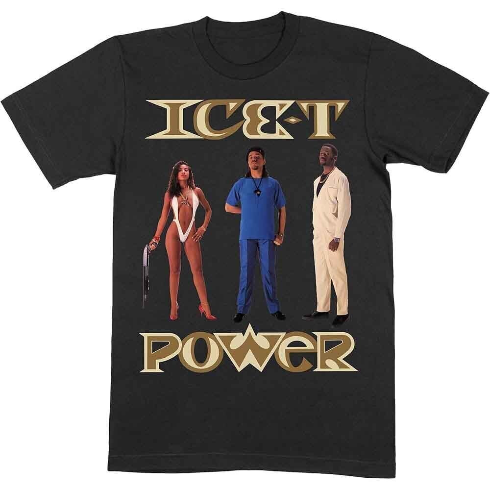 T-shirt Ice-T Power Black XL T-shirt