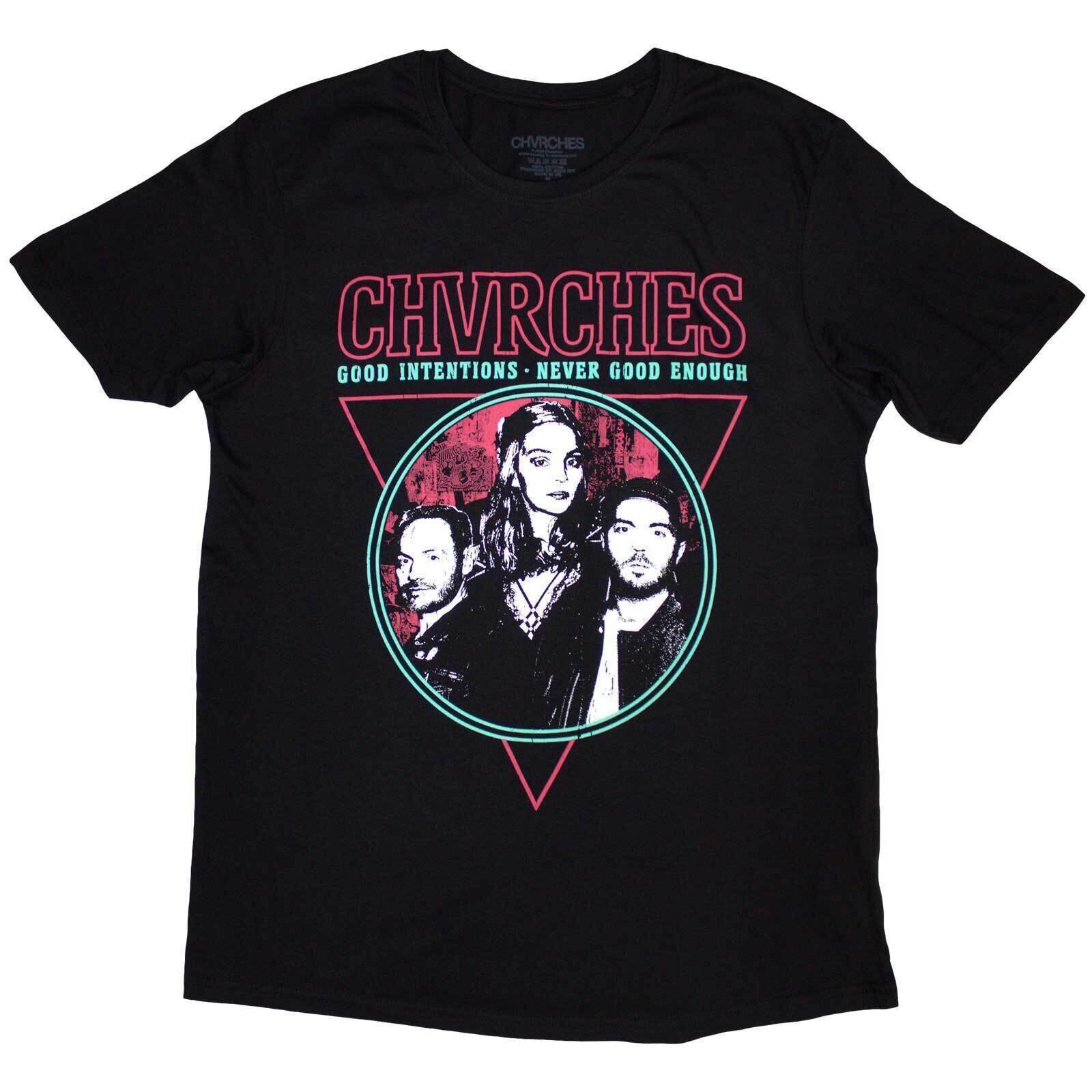 T-shirt Chvrches Good Intentions Black XL T-shirt