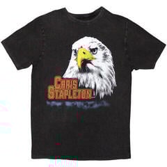 T-shirt Chris Stapleton Eagle (Stone Wash) Charcoal Grey L T-shirt