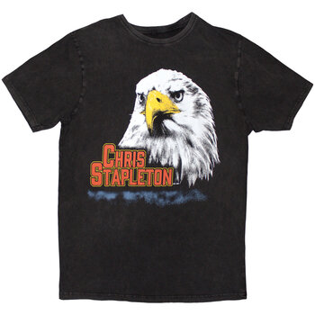 T-shirt Chris Stapleton Eagle (Stone Wash) Charcoal Grey L T-shirt - 1
