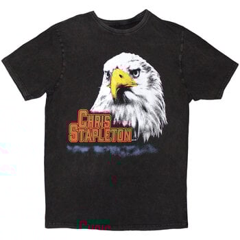 T-shirt Chris Stapleton Eagle (Stone Wash) Charcoal Grey XL T-shirt - 1