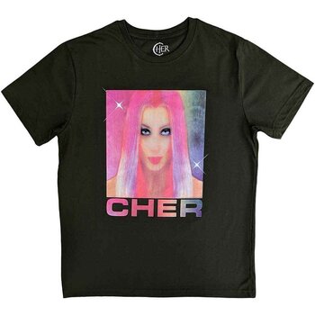 T-särk Cher Pink Hair Green S T-särk - 1