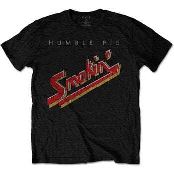 T-shirt Humble Pie Smokin' Vintage Black L T-shirt - 1