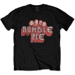 T-shirt Humble Pie Live '73 Poster Black XL T-shirt