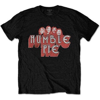 T-Shirt Humble Pie Live '73 Poster Black 2XL T-Shirt - 1